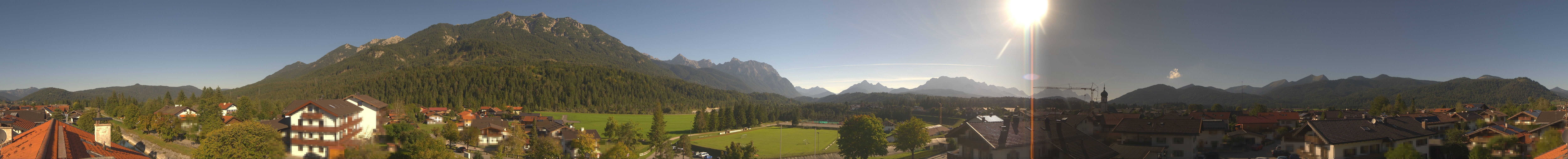 Archiv Foto Webcam Krün: Tourist-Information