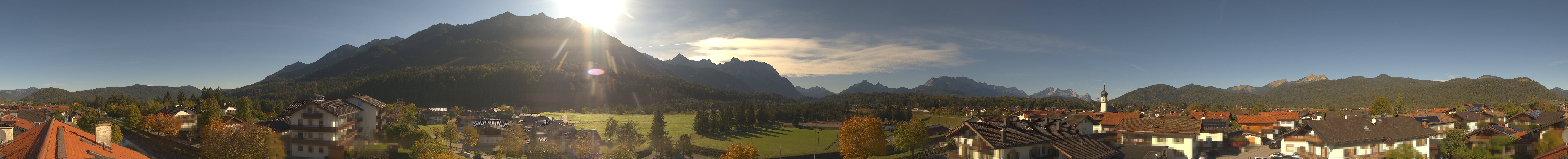 Archiv Foto Webcam Krün: Tourist-Information