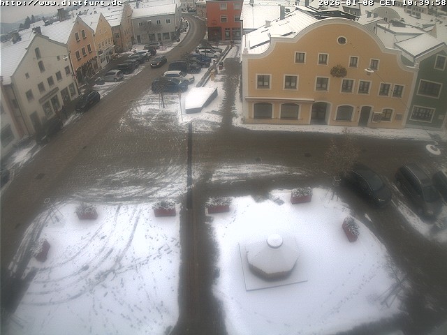 Archiv Foto Webcam Westansicht Marktplatz Dietfurt