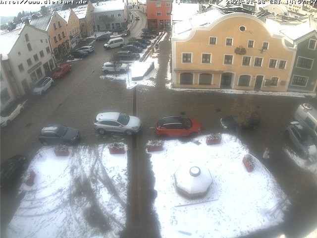 Archiv Foto Webcam Westansicht Marktplatz Dietfurt