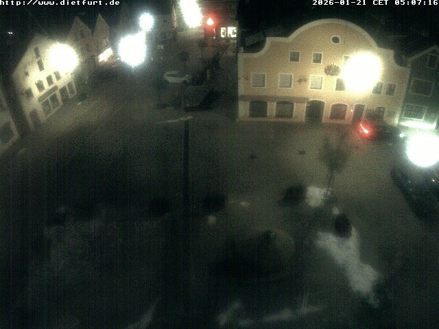 Archiv Foto Webcam Westansicht Marktplatz Dietfurt