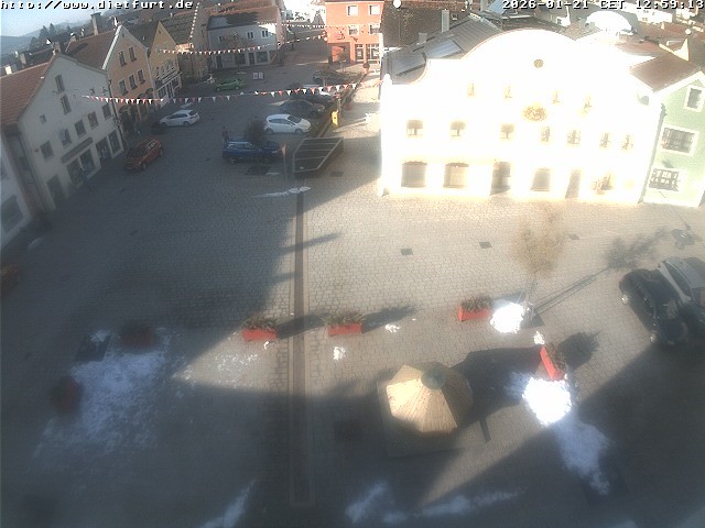 Archiv Foto Webcam Westansicht Marktplatz Dietfurt