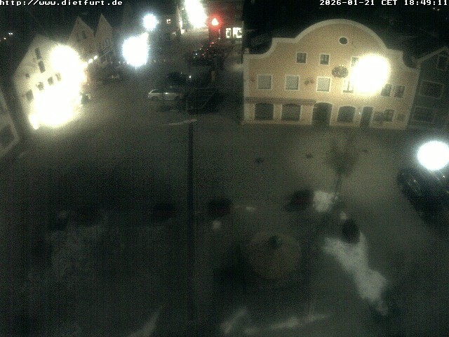 Archiv Foto Webcam Westansicht Marktplatz Dietfurt