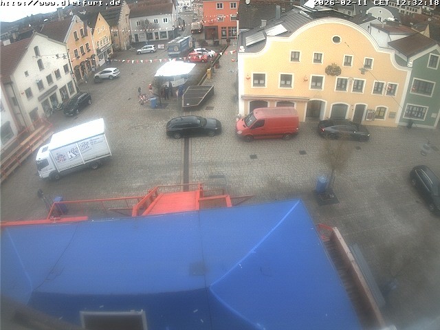 Archiv Foto Webcam Westansicht Marktplatz Dietfurt