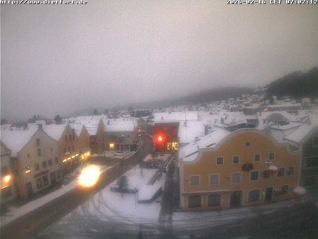 Archiv Foto Webcam Westansicht Marktplatz Dietfurt