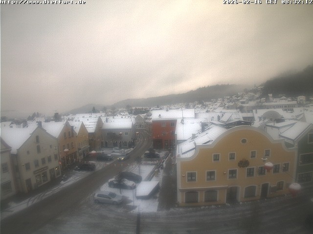 Archiv Foto Webcam Westansicht Marktplatz Dietfurt