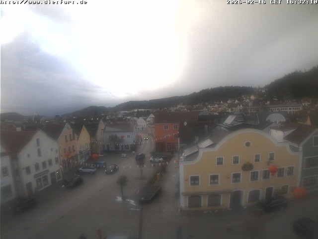 Archiv Foto Webcam Westansicht Marktplatz Dietfurt