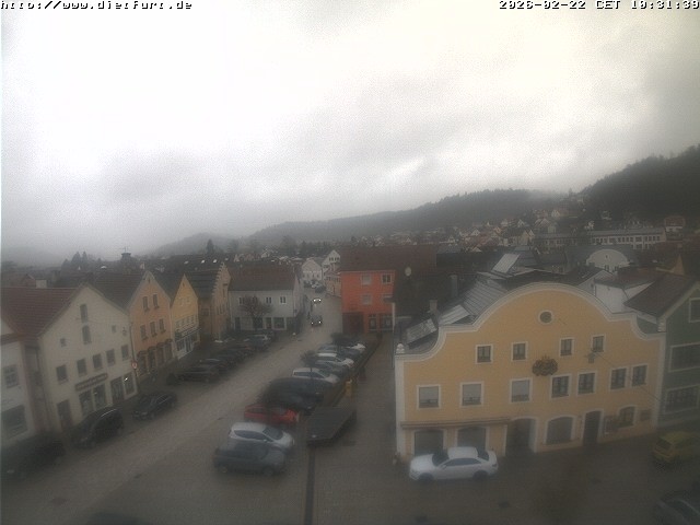 Archiv Foto Webcam Westansicht Marktplatz Dietfurt