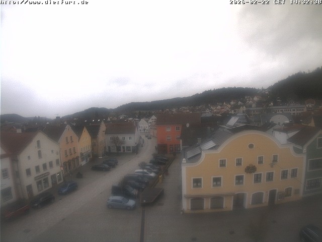 Archiv Foto Webcam Westansicht Marktplatz Dietfurt