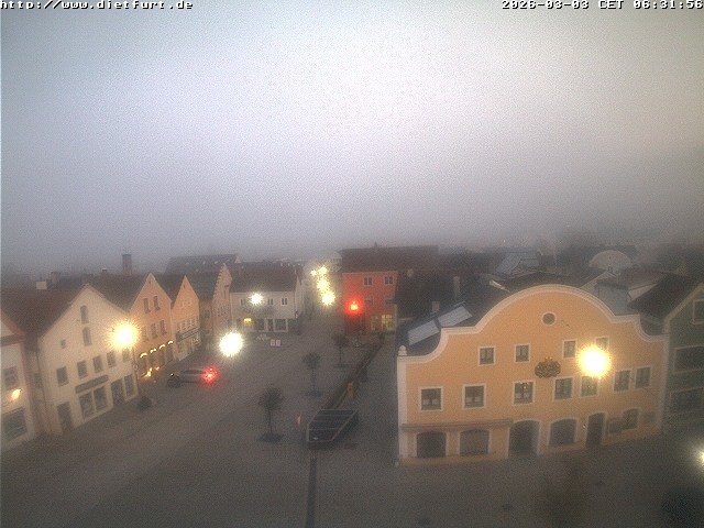 Archiv Foto Webcam Westansicht Marktplatz Dietfurt