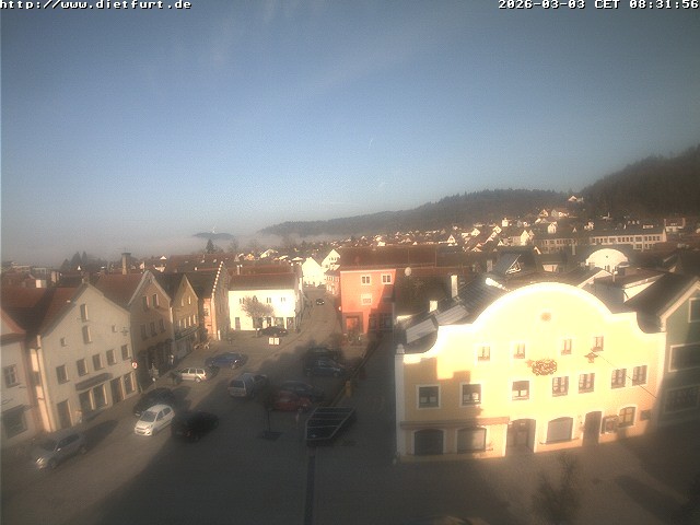 Archiv Foto Webcam Westansicht Marktplatz Dietfurt