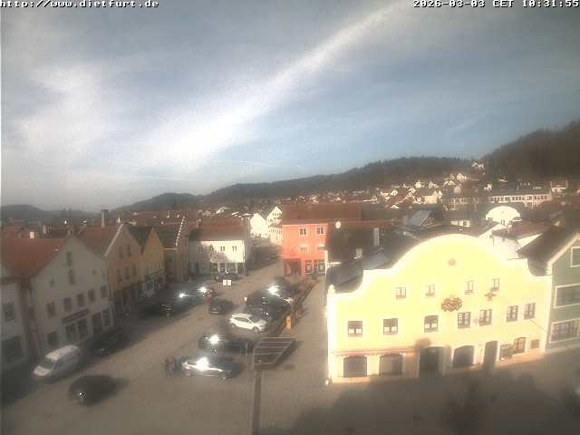 Archiv Foto Webcam Westansicht Marktplatz Dietfurt