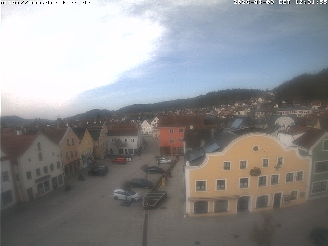 Archiv Foto Webcam Westansicht Marktplatz Dietfurt