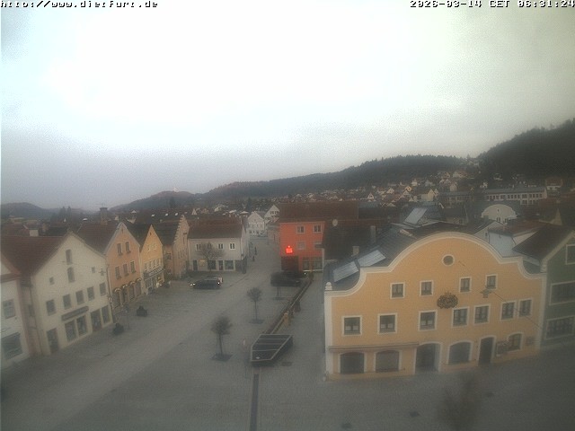 Archiv Foto Webcam Westansicht Marktplatz Dietfurt