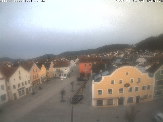 Archiv Foto Webcam Westansicht Marktplatz Dietfurt