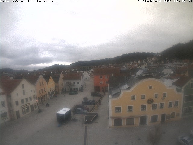 Archiv Foto Webcam Westansicht Marktplatz Dietfurt