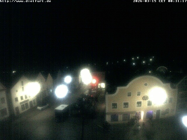 Archiv Foto Webcam Westansicht Marktplatz Dietfurt