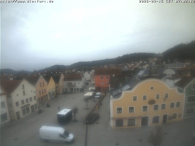 Archiv Foto Webcam Westansicht Marktplatz Dietfurt