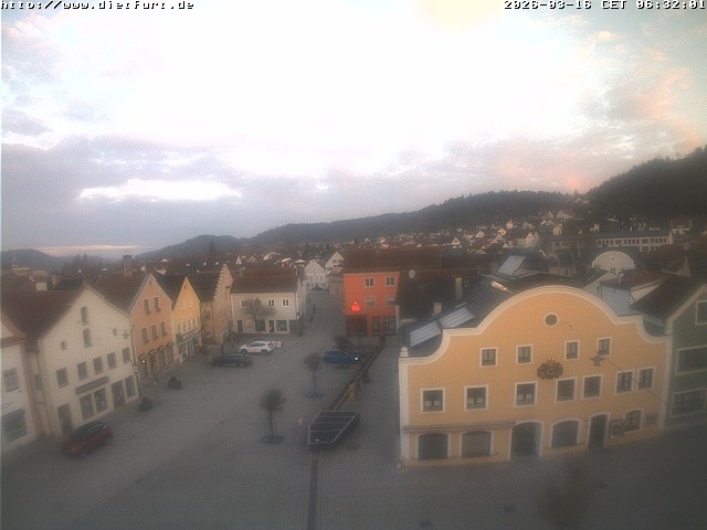 Archiv Foto Webcam Westansicht Marktplatz Dietfurt