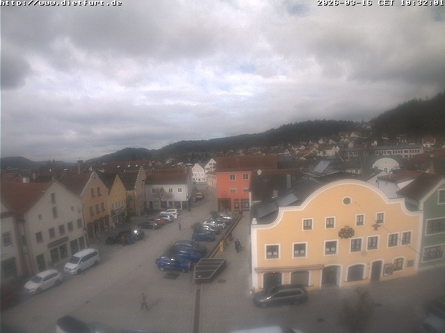 Archiv Foto Webcam Westansicht Marktplatz Dietfurt