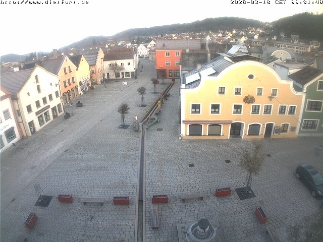 Archiv Foto Webcam Westansicht Marktplatz Dietfurt