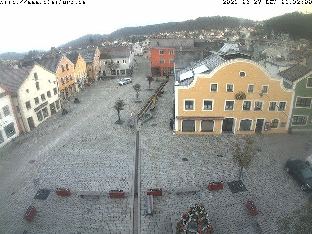 Archiv Foto Webcam Westansicht Marktplatz Dietfurt