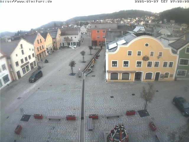 Archiv Foto Webcam Westansicht Marktplatz Dietfurt
