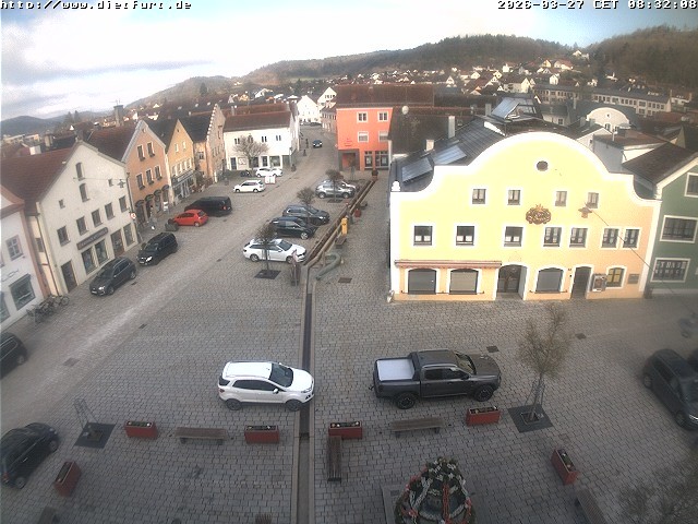 Archiv Foto Webcam Westansicht Marktplatz Dietfurt