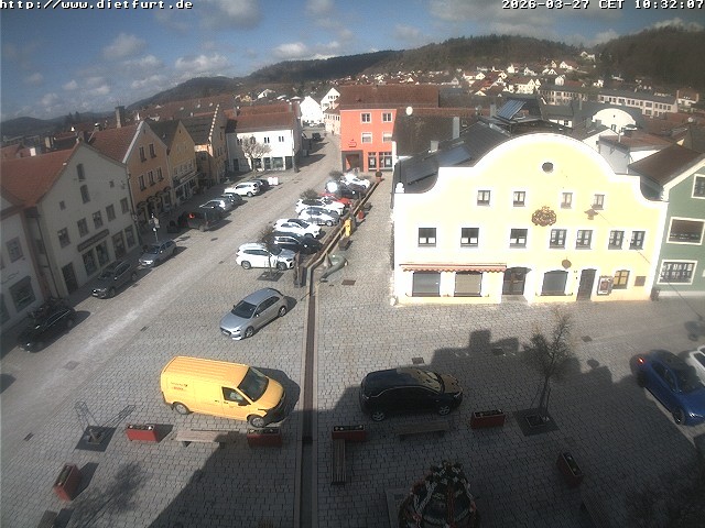 Archiv Foto Webcam Westansicht Marktplatz Dietfurt