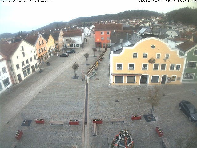 Archiv Foto Webcam Westansicht Marktplatz Dietfurt