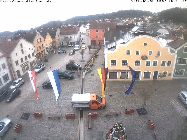 Archiv Foto Webcam Westansicht Marktplatz Dietfurt