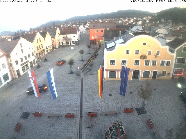Archiv Foto Webcam Westansicht Marktplatz Dietfurt