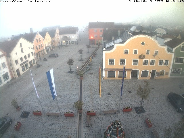 Archiv Foto Webcam Westansicht Marktplatz Dietfurt