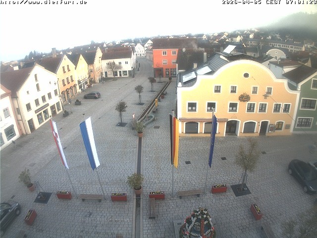 Archiv Foto Webcam Westansicht Marktplatz Dietfurt