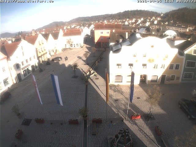 Archiv Foto Webcam Westansicht Marktplatz Dietfurt