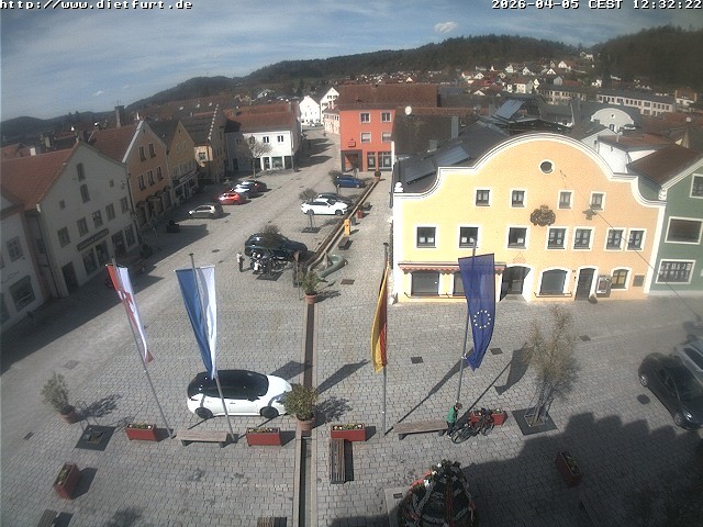 Archiv Foto Webcam Westansicht Marktplatz Dietfurt