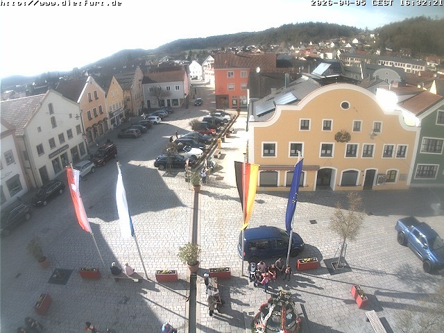 Archiv Foto Webcam Westansicht Marktplatz Dietfurt