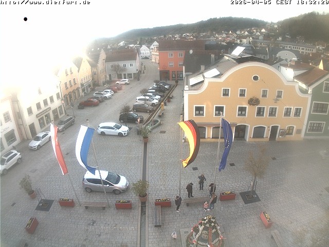 Archiv Foto Webcam Westansicht Marktplatz Dietfurt