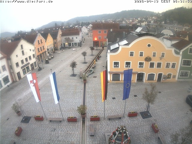 Archiv Foto Webcam Westansicht Marktplatz Dietfurt