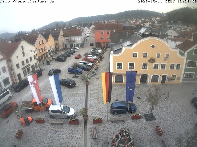 Archiv Foto Webcam Westansicht Marktplatz Dietfurt