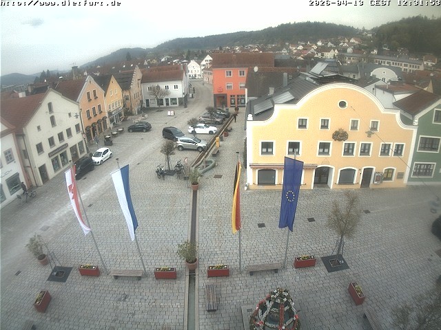 Archiv Foto Webcam Westansicht Marktplatz Dietfurt
