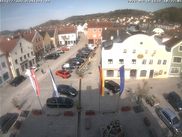 Archiv Foto Webcam Westansicht Marktplatz Dietfurt