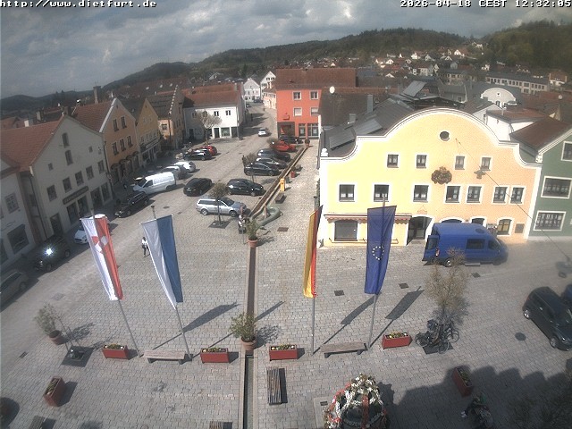 Archiv Foto Webcam Westansicht Marktplatz Dietfurt