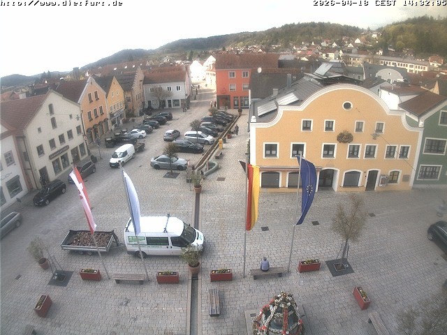 Archiv Foto Webcam Westansicht Marktplatz Dietfurt