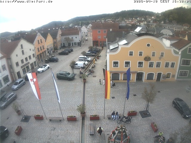 Archiv Foto Webcam Westansicht Marktplatz Dietfurt