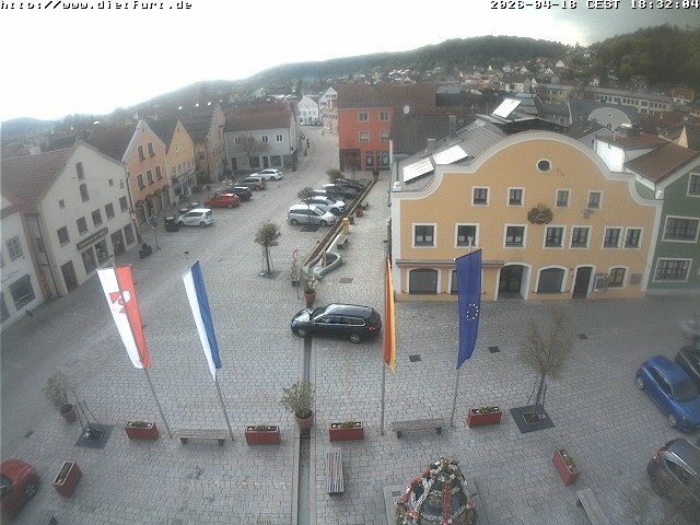 Archiv Foto Webcam Westansicht Marktplatz Dietfurt