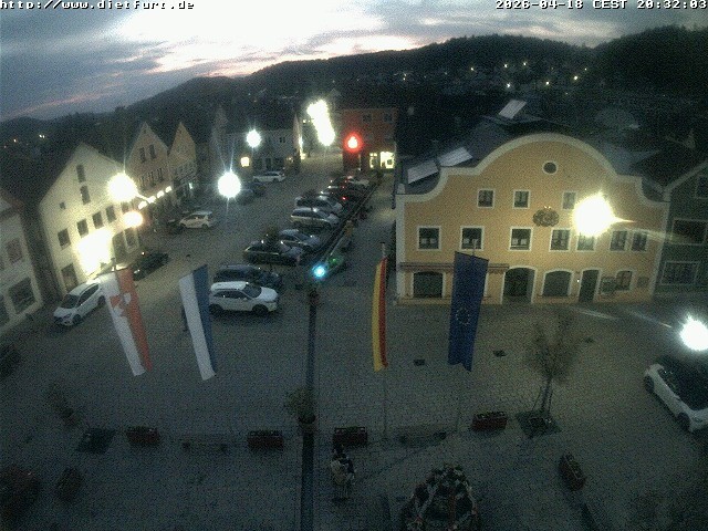Archiv Foto Webcam Westansicht Marktplatz Dietfurt