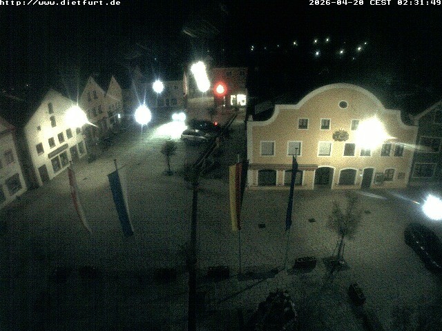 Archiv Foto Webcam Westansicht Marktplatz Dietfurt