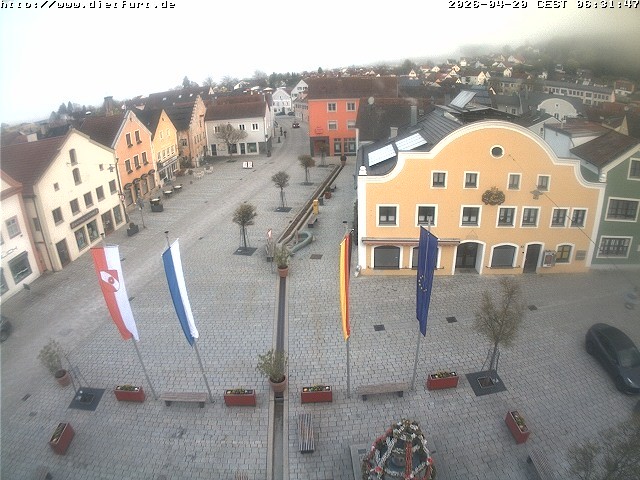 Archiv Foto Webcam Westansicht Marktplatz Dietfurt
