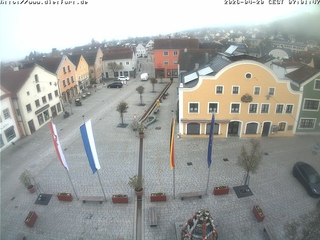 Archiv Foto Webcam Westansicht Marktplatz Dietfurt